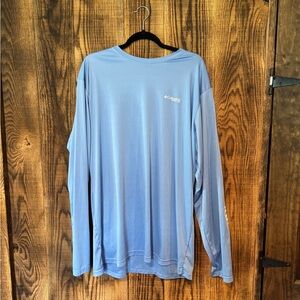 Columbia Men's Blue Long Sleeve Shirt